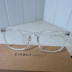 Eyebuydirect Uptown S Clear Glasses Frames only 50-18-135‎ Womens Mens New Box